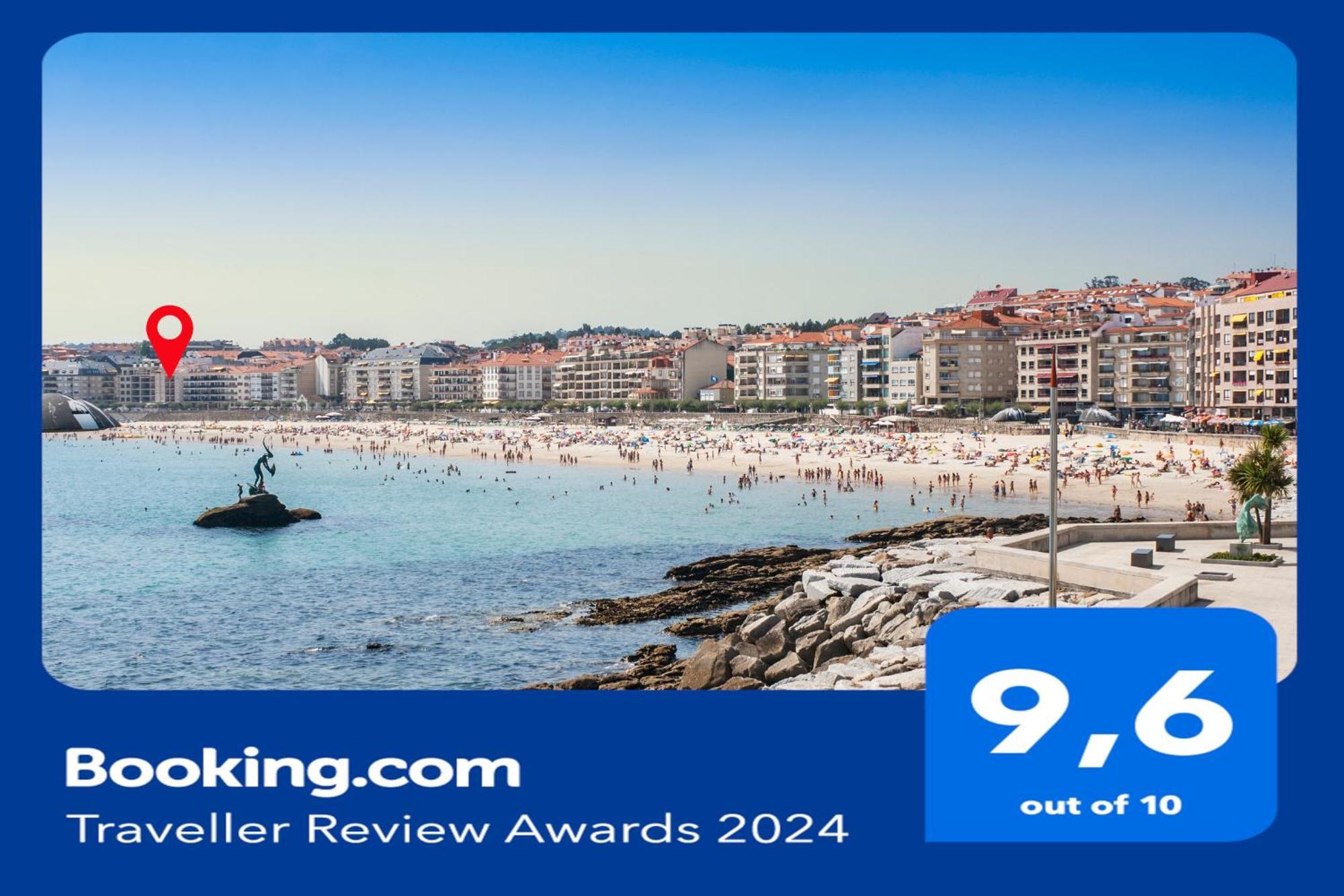 Apartamento Vicano - Playa Silgar Sanxenxo Exterior foto